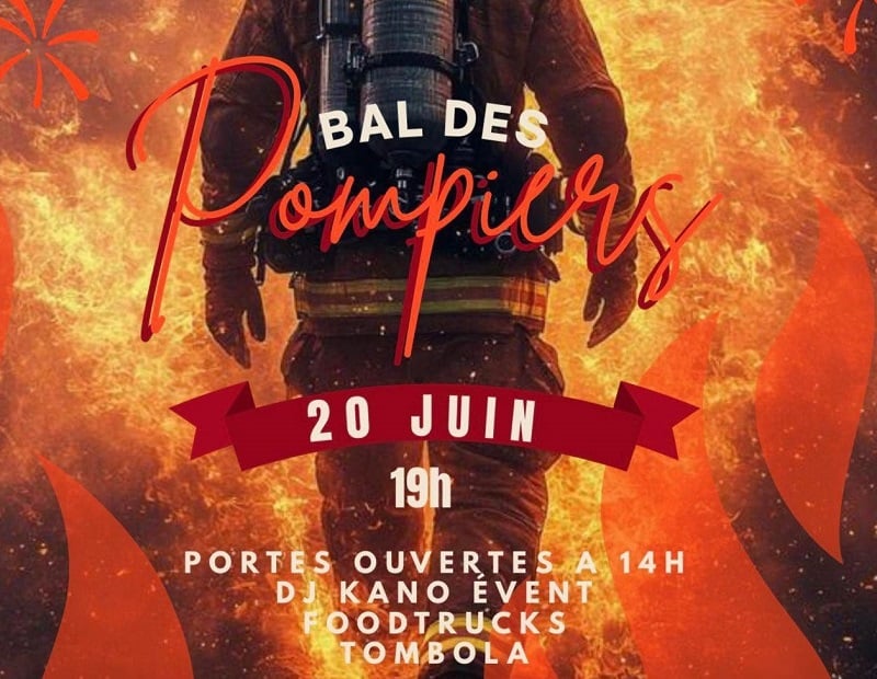 Bal des pompiers à Targon