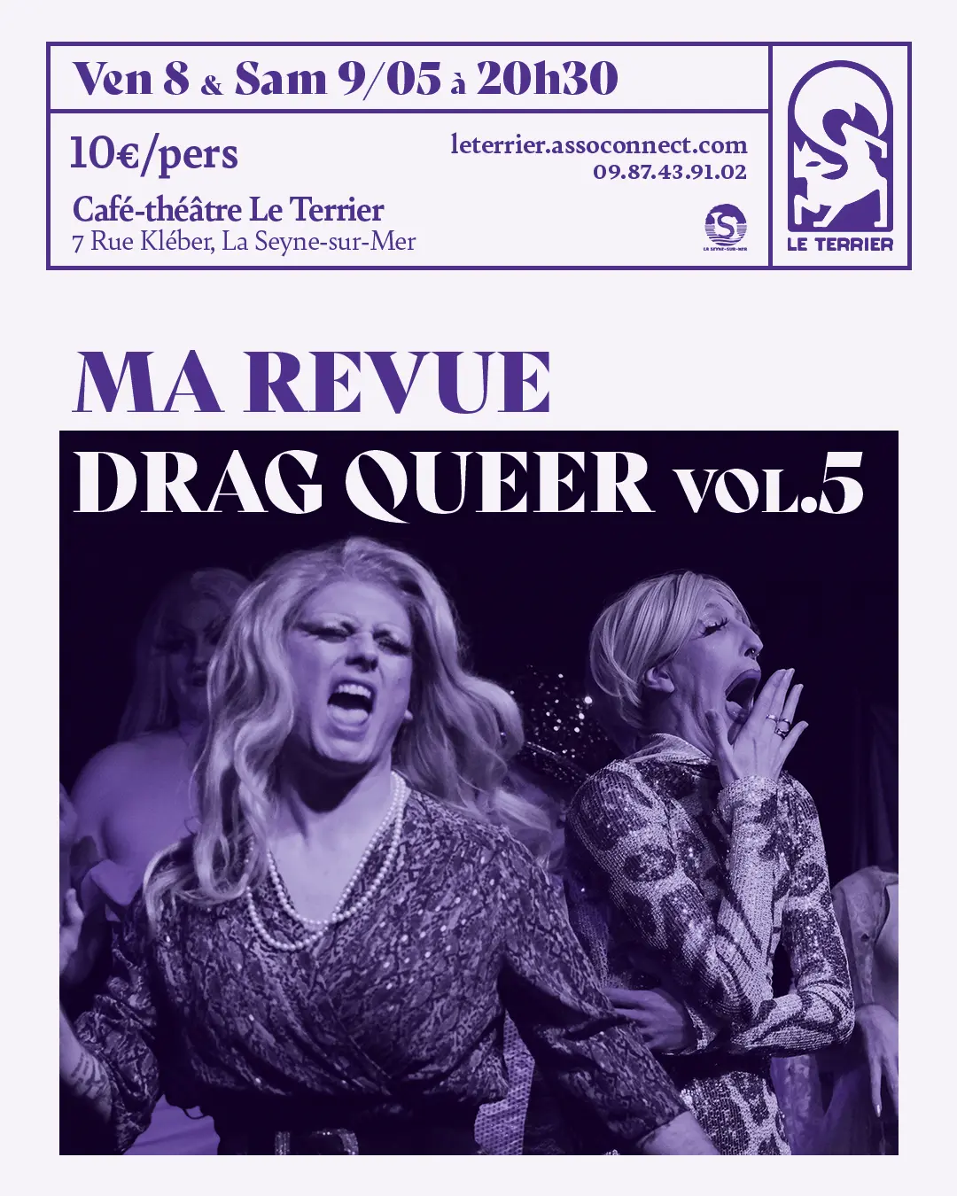 Théâtre - "Ma revue Drag Queer vol.5"
