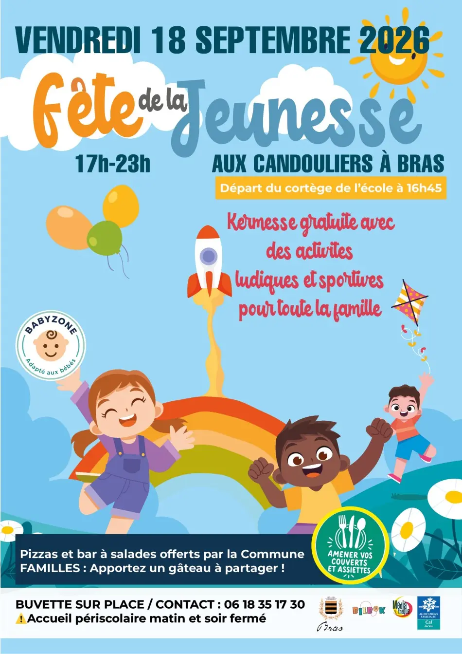 Fête de la jeunesse : animations ludiques et sportives