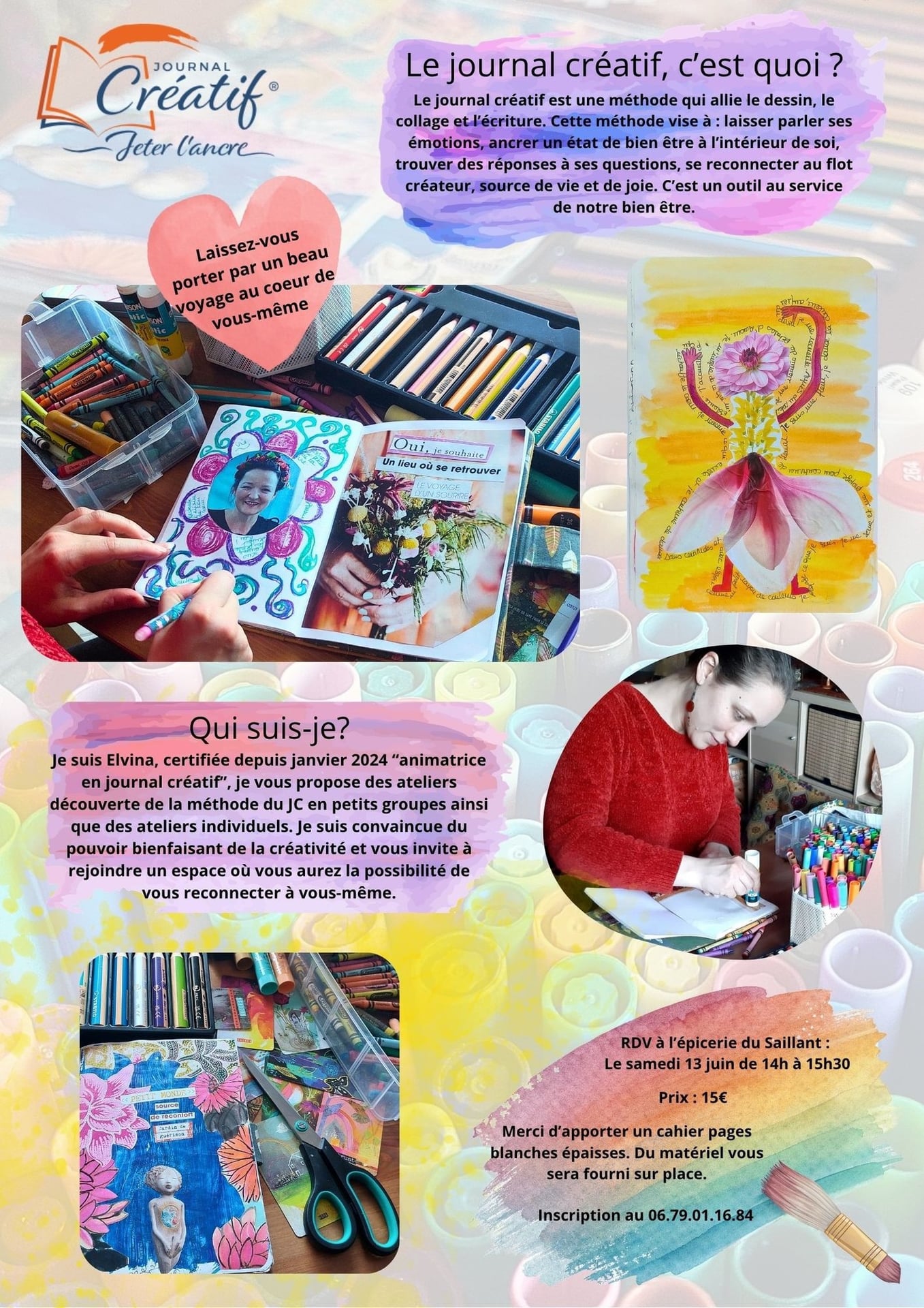 Atelier journal créatif