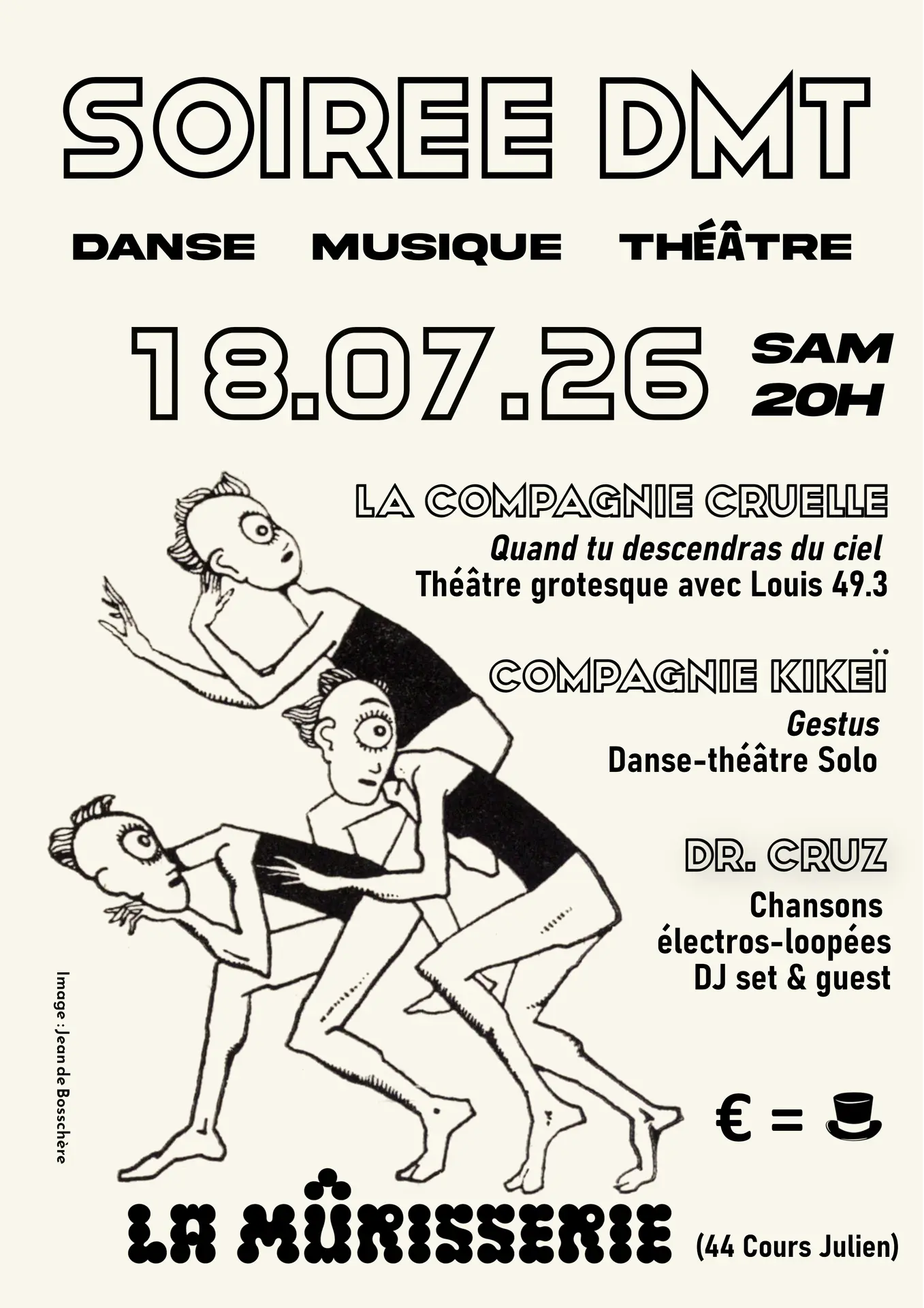 Soirée DMT Danse Musique Théâtre