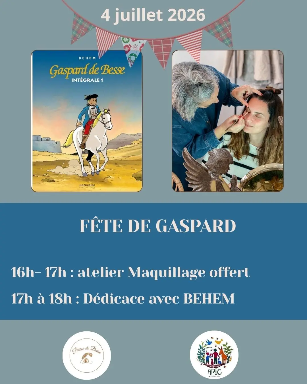 Fête de Gaspard à la presse de Besse