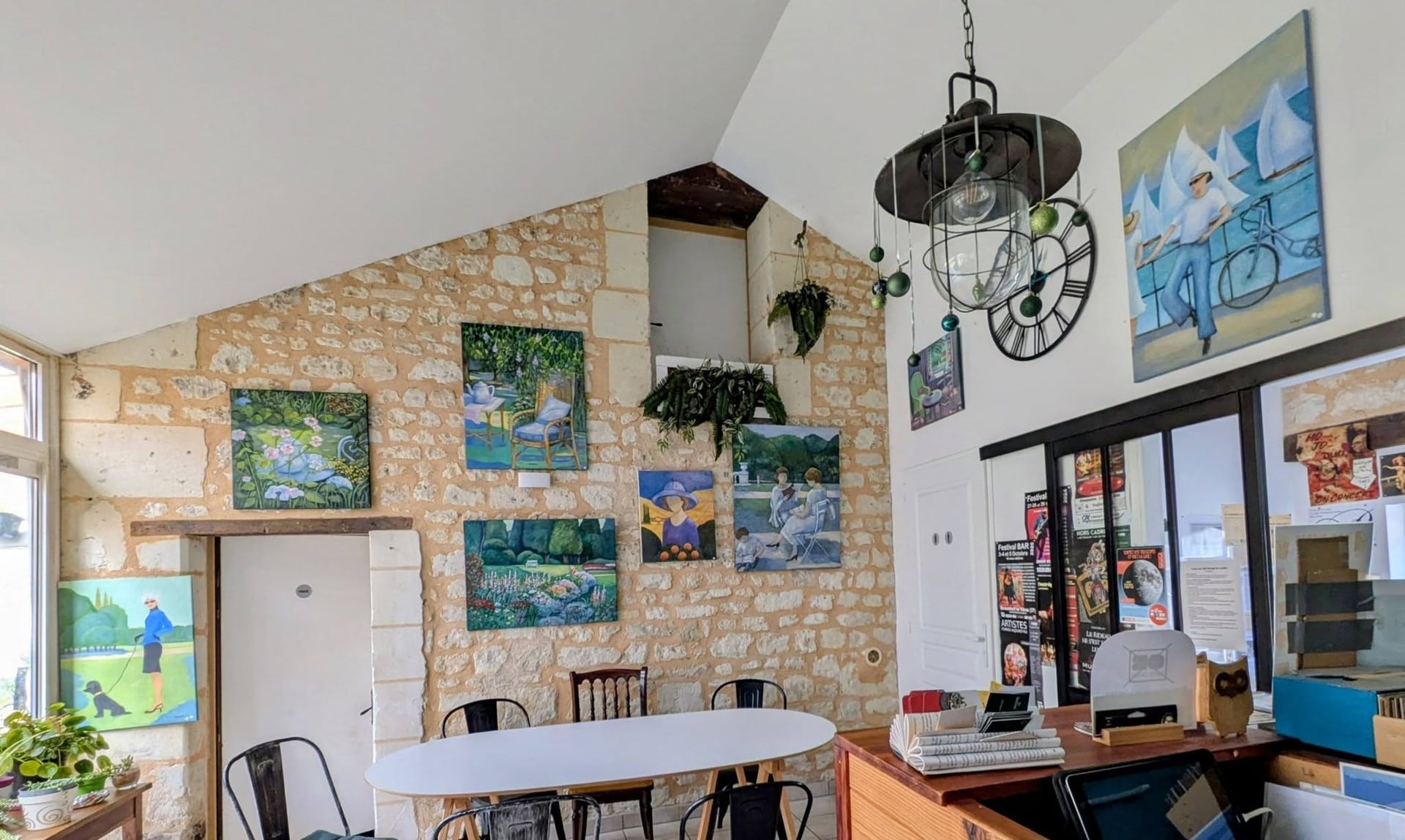 Exposition au Café Partagé
