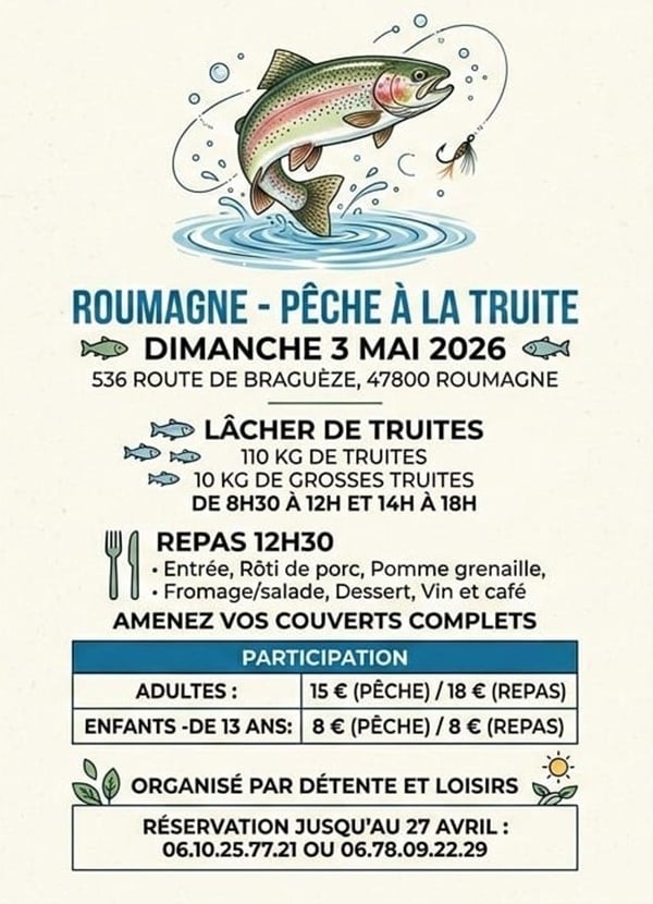 Pêche à la truite