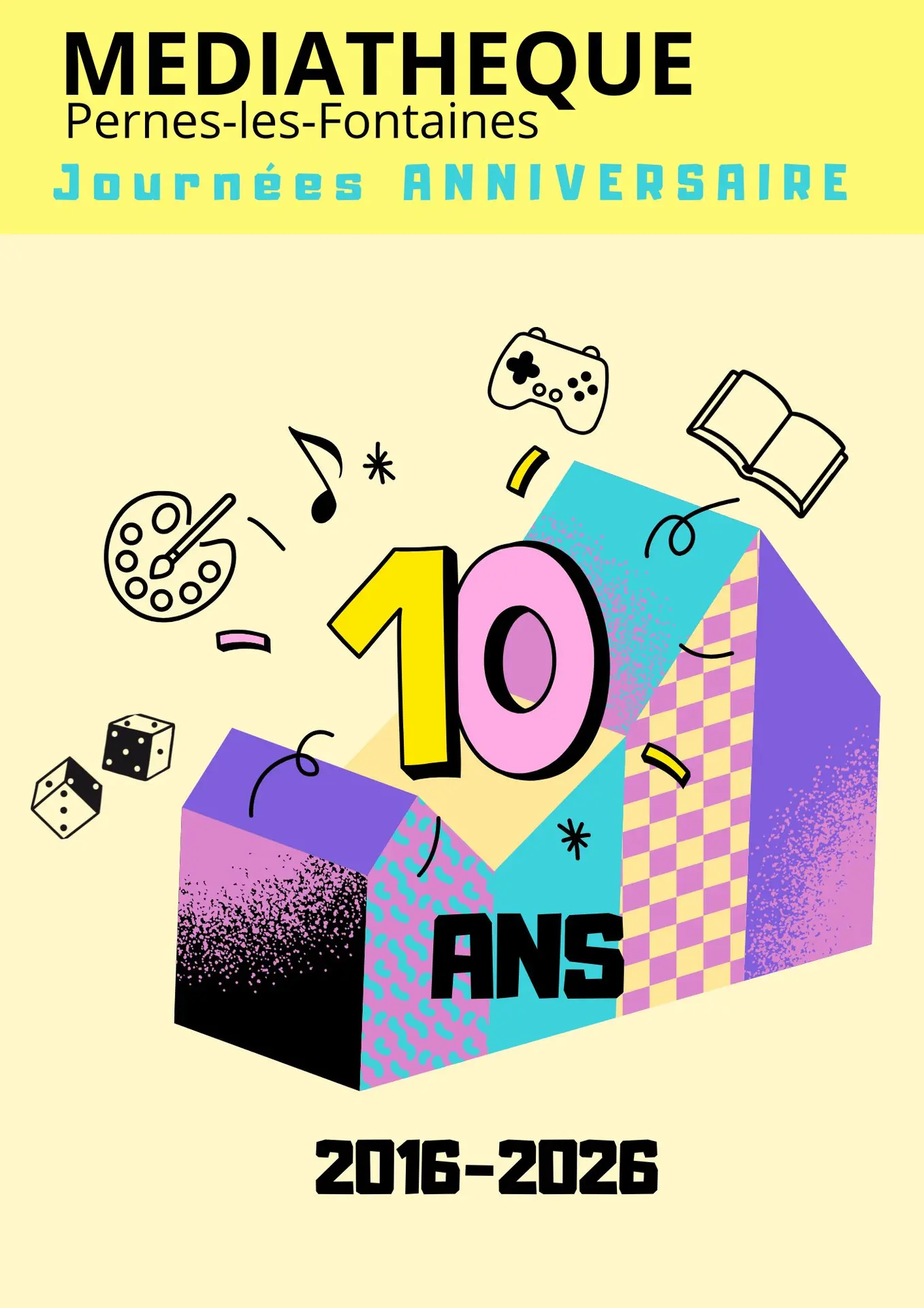 La médiathèque fête ses 10 ans !