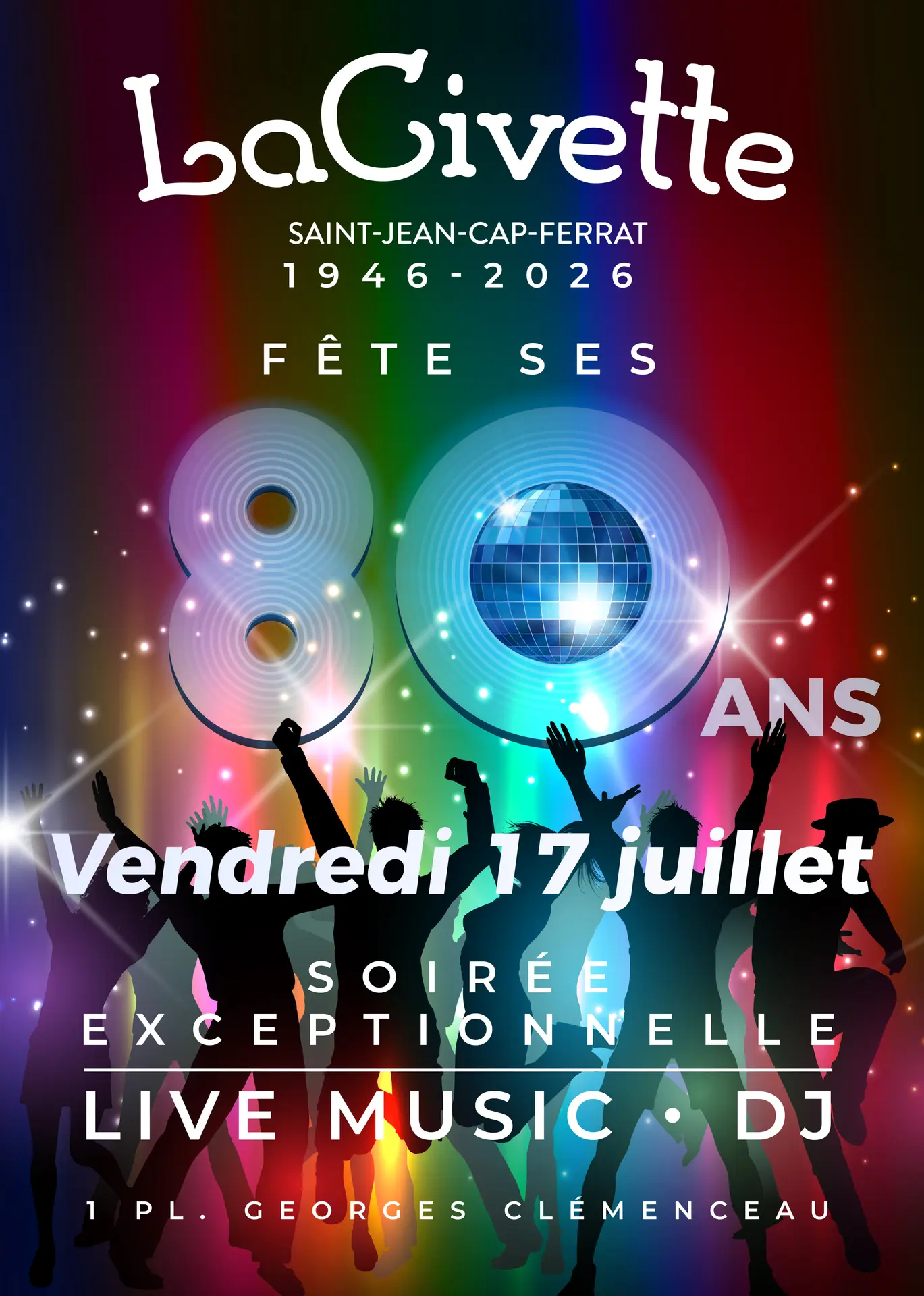 La Civette fête ses 80 ans