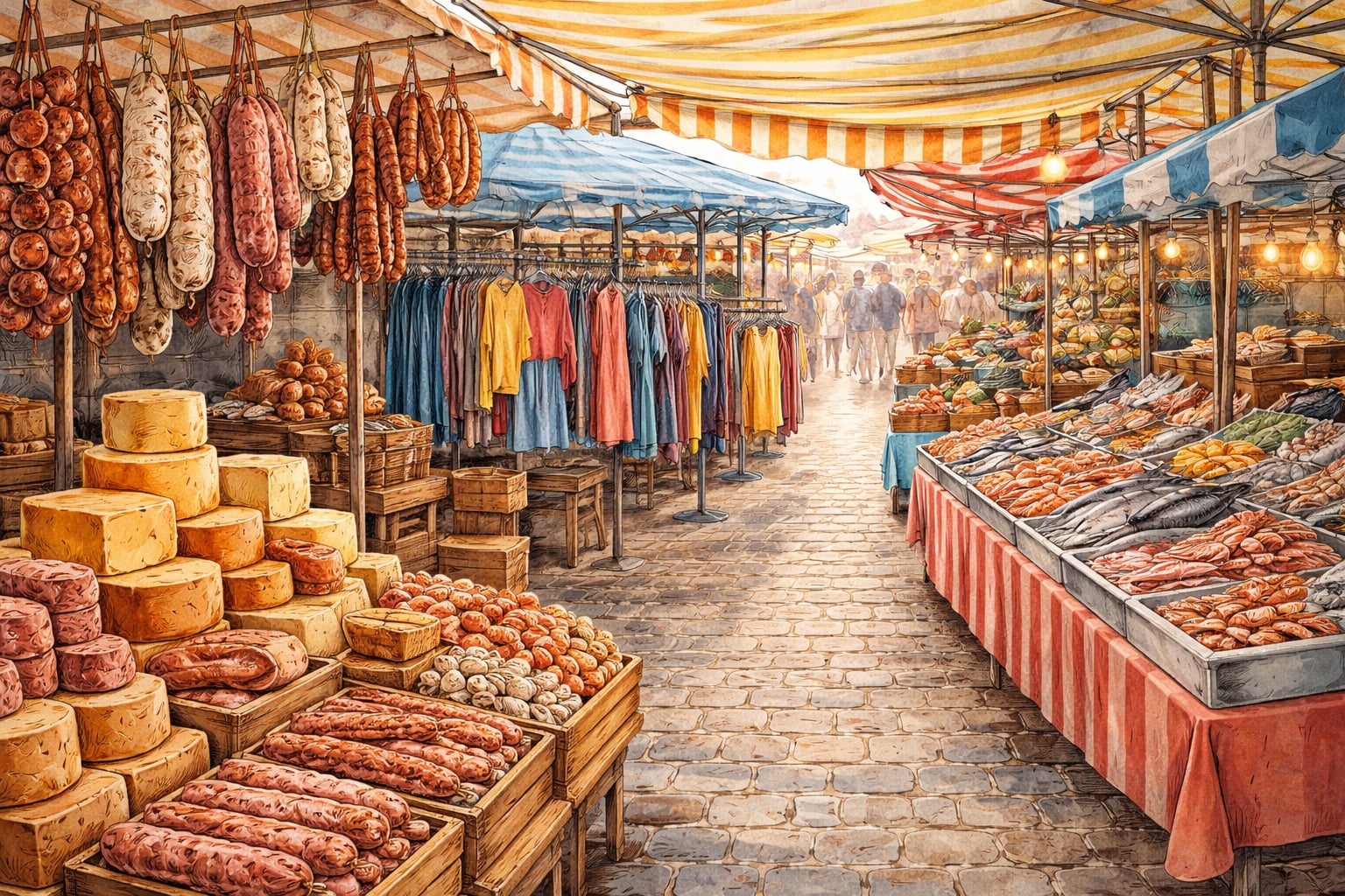 Marché de Mirebeau