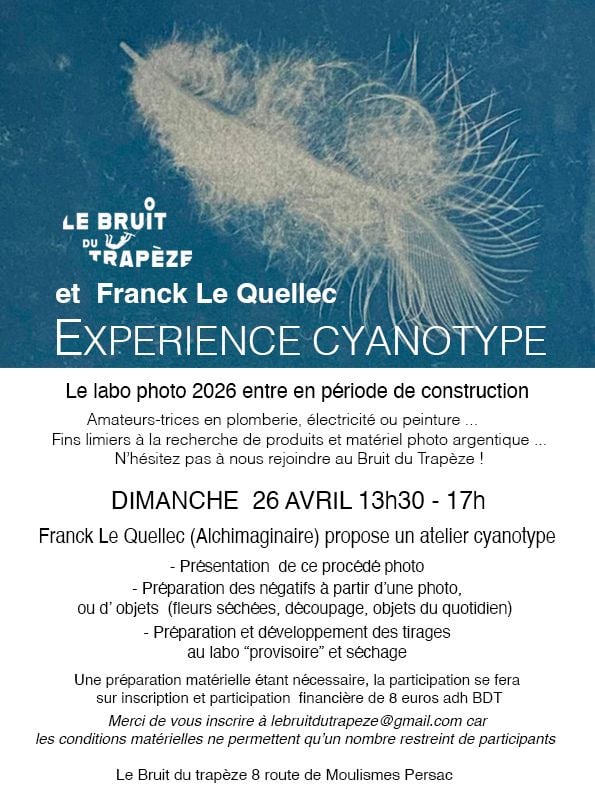 Atelier cyanotype