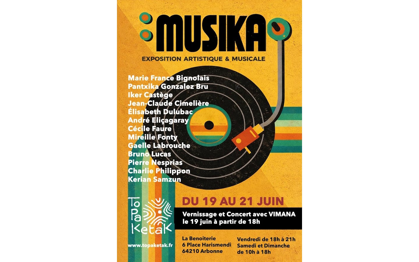 Musika : Exposition Artistique et Musicale