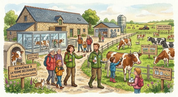 Fête de la nature : Visite de la ferme du GAEC Dequilbec "Le Grand Breuil"