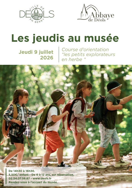 Les jeudis au musée : Course d’orientation « Les petits explorateurs en herbe »