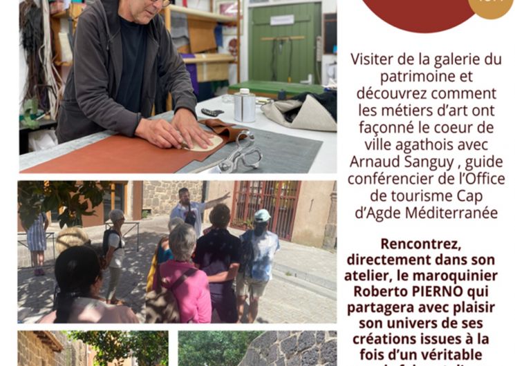 Visite guidée :  » Métiers d’art & Patrimoine »