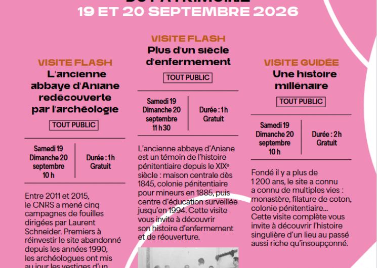 VISITE GUIDÉE: UNE HISTOIRE MILLÉNAIRE