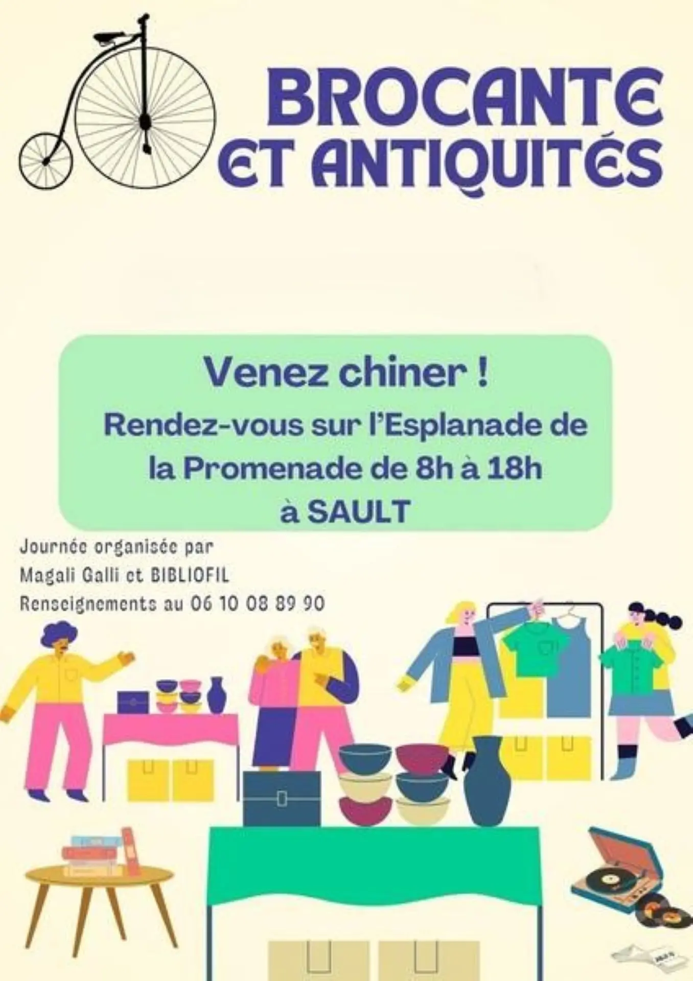 Brocante et antiquités à Sault
