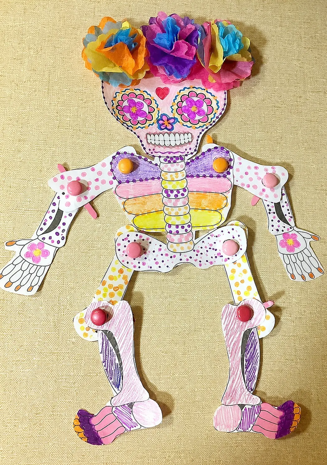 Atelier créatif : mon monstre articulé !