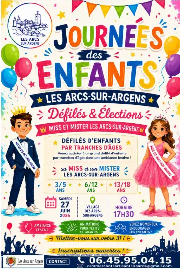 Journée des enfants - défilés et élections