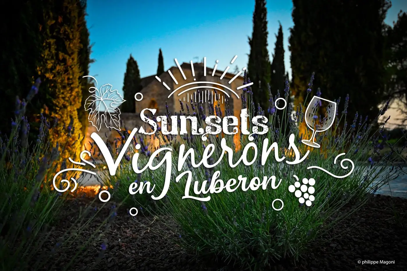 Sunsets Vignerons en Luberon au Château St Pierre de Mejans