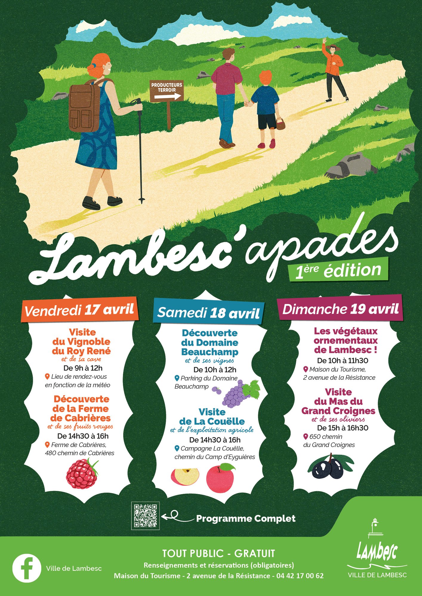 Les Lambesc'apades : visites, terroirs et dégustations