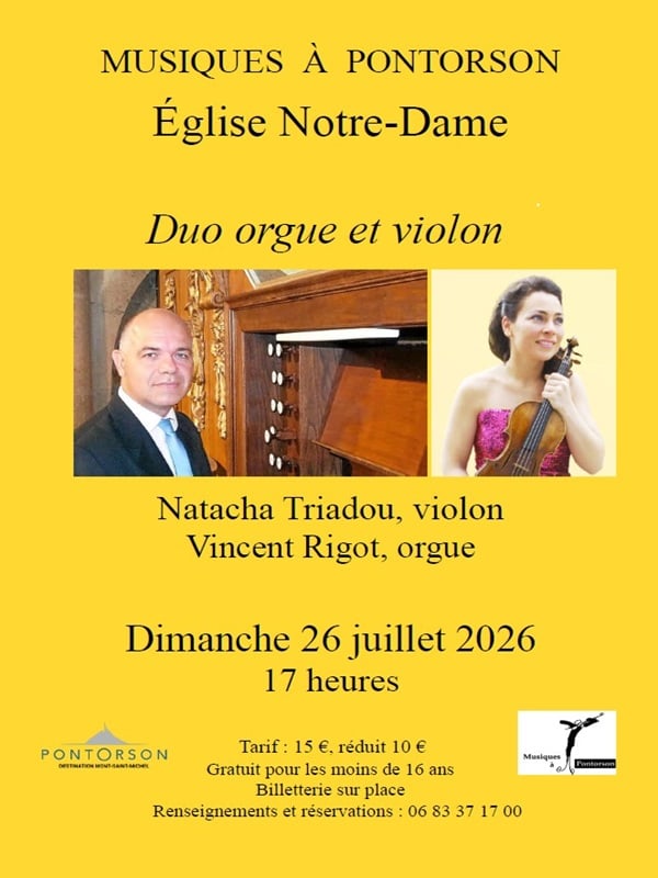 Concert violon et orgue