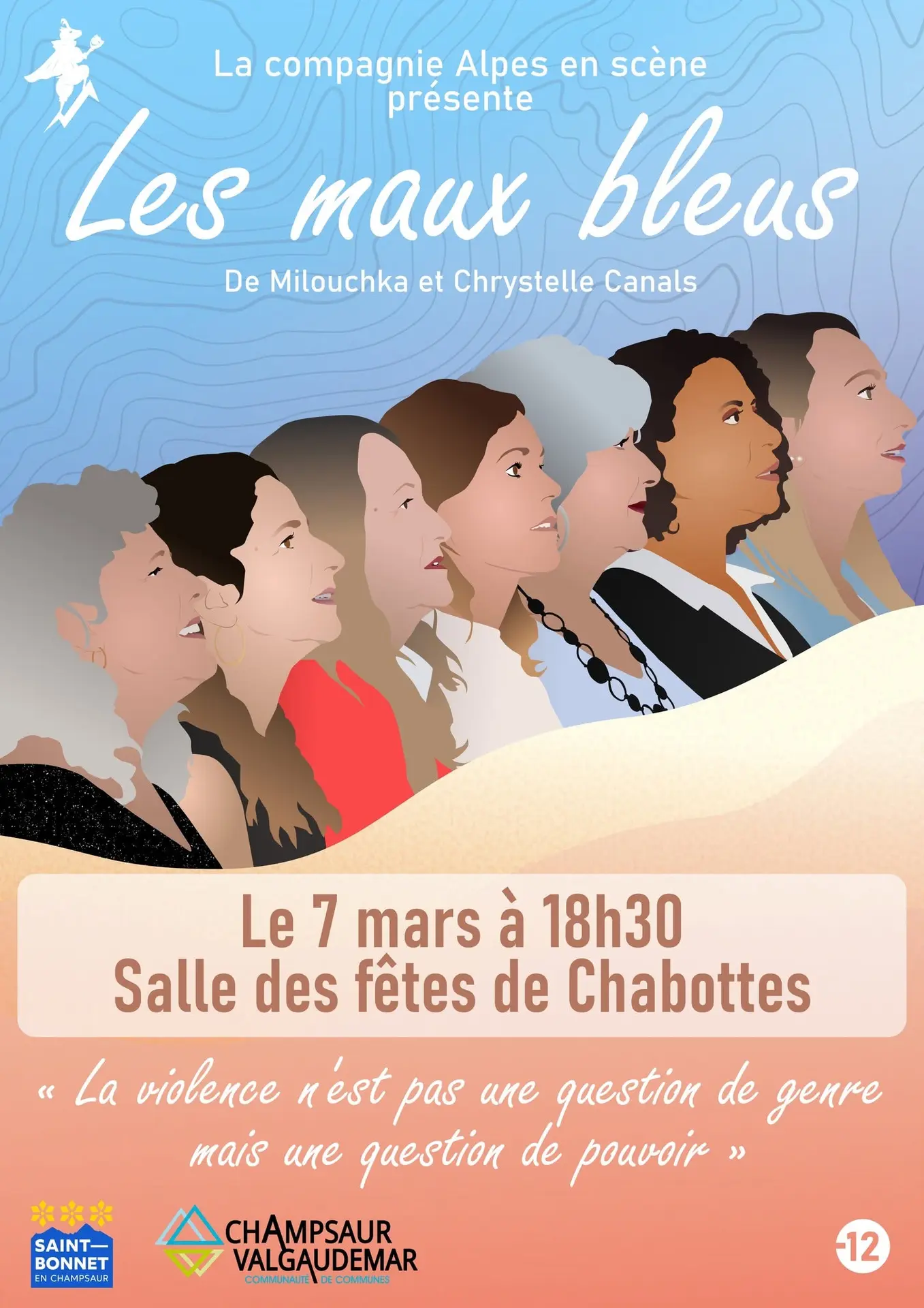 Soirée Théâtre au Moulin Bresson - Les maux bleus