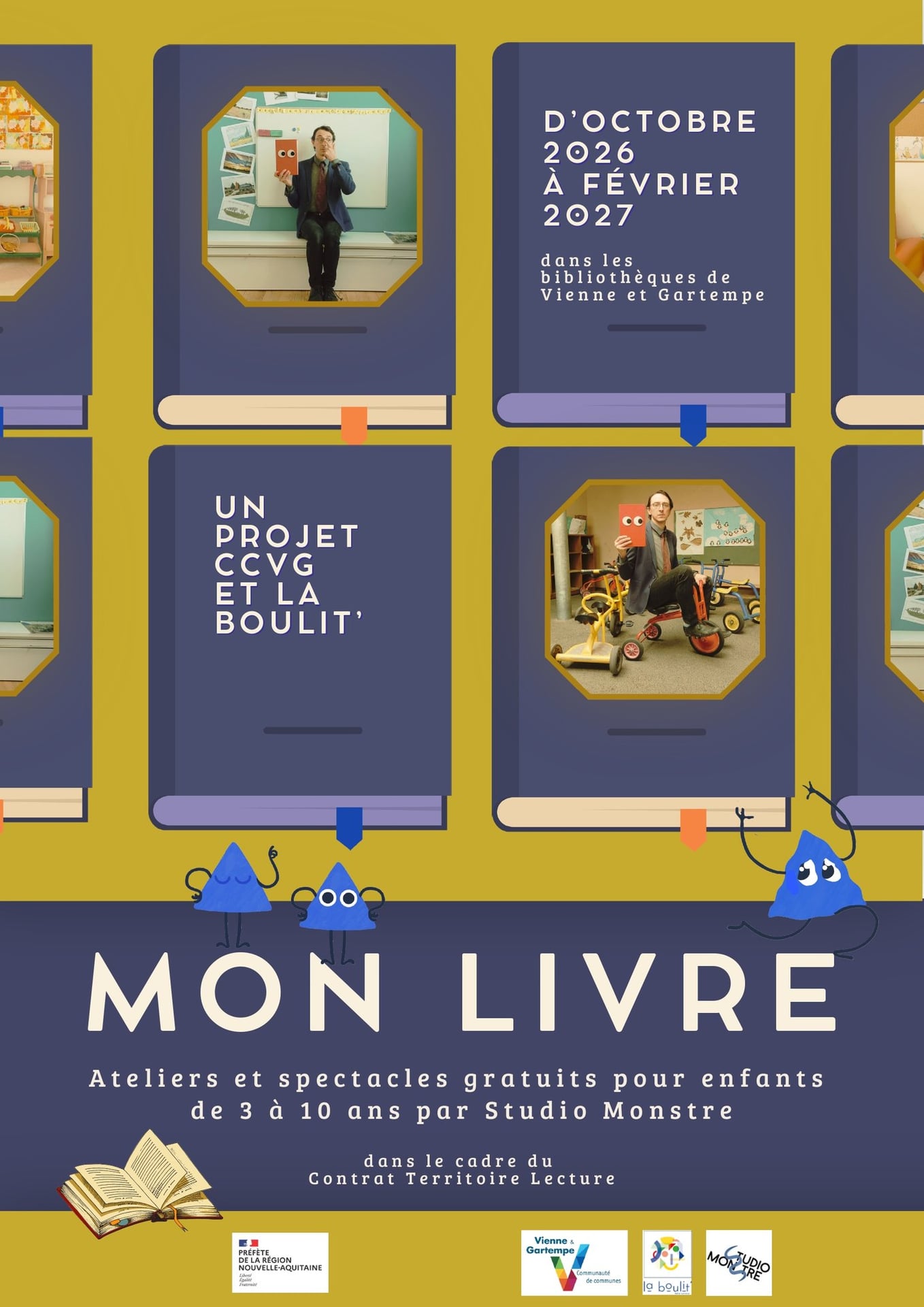 Atelier de médiation "Mon Livre'