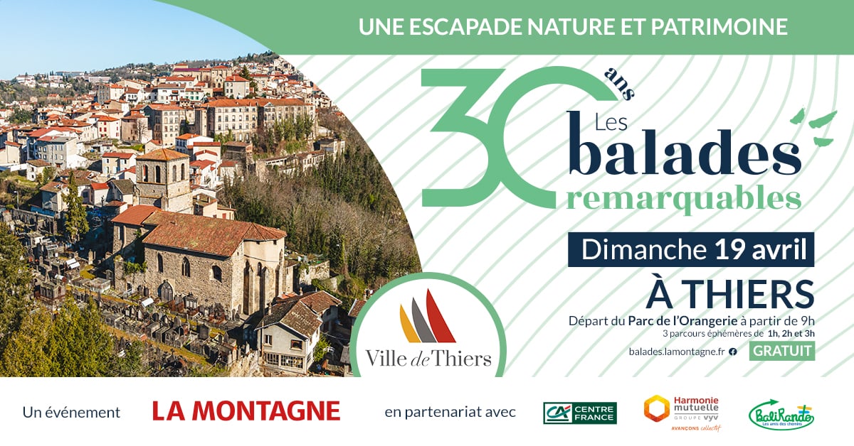 Balades remarquables - Thiers