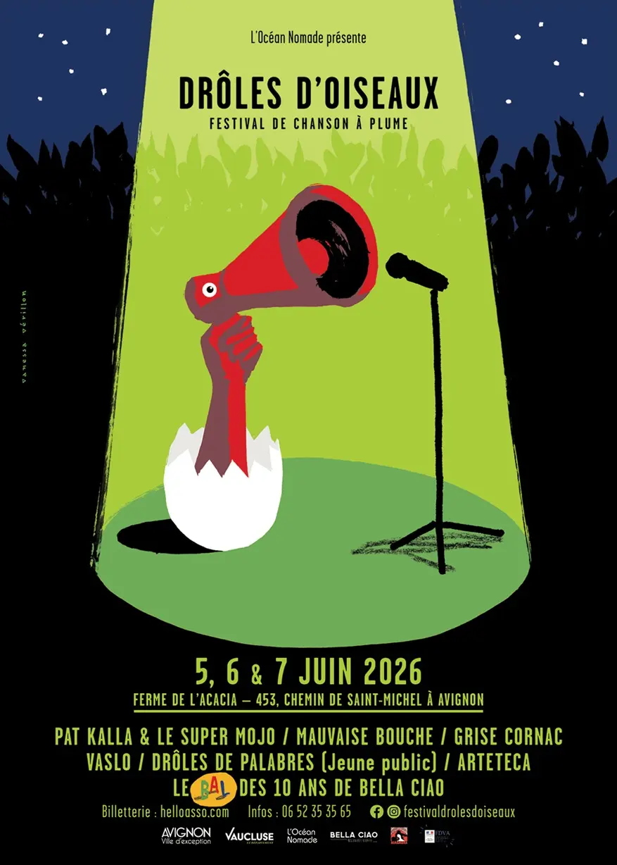 Drôles d'oiseaux – festival de chanson à plume