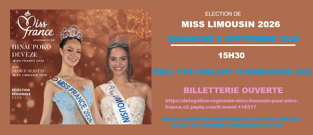 Élection de Miss Limousin 2026