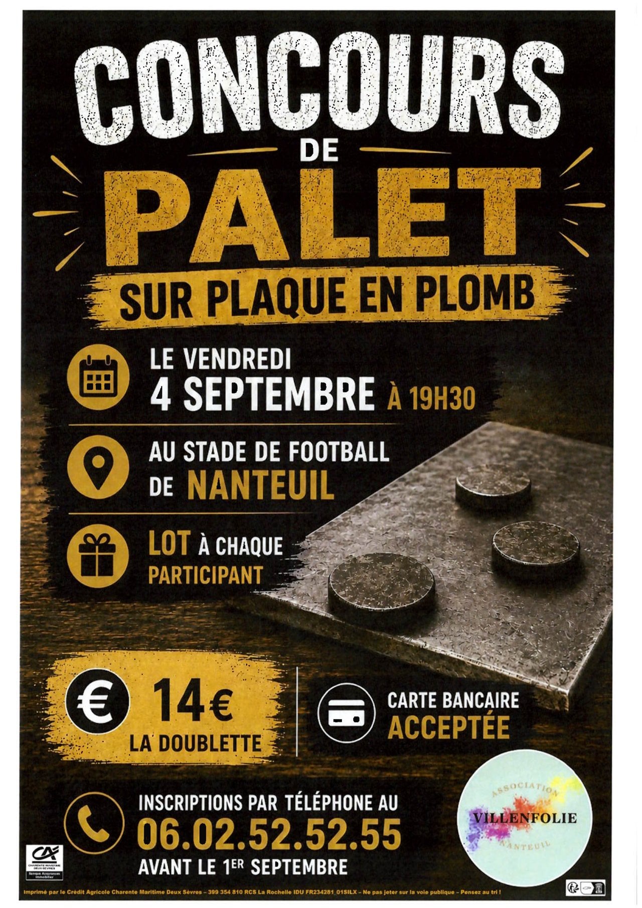 Concours de palets