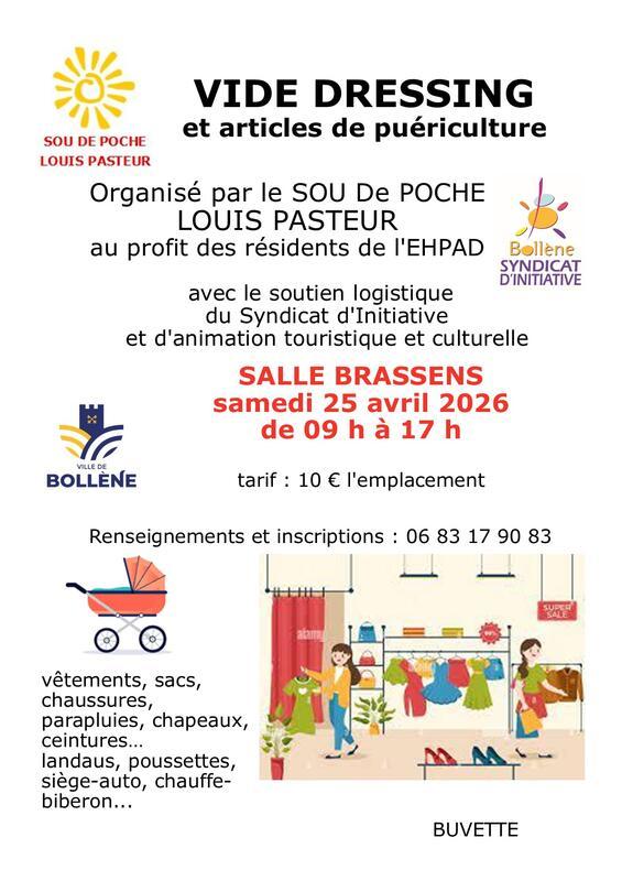 Vide dressing et articles de puériculture