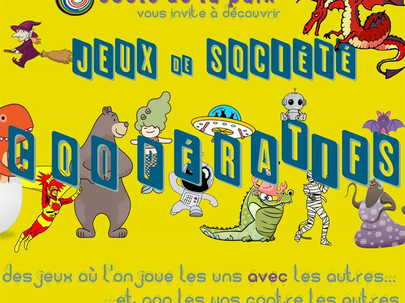 Après-midis jeux de société coopératifs