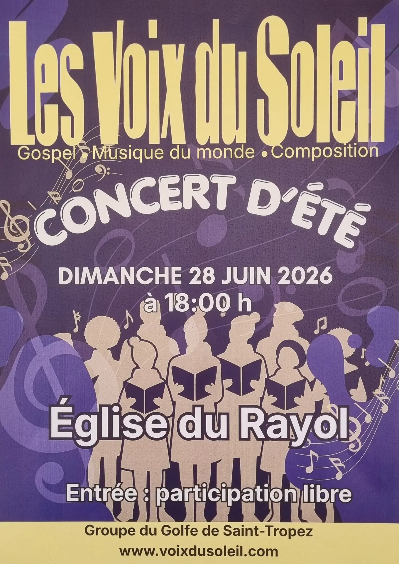 Concert "Les Voix du Soleil"