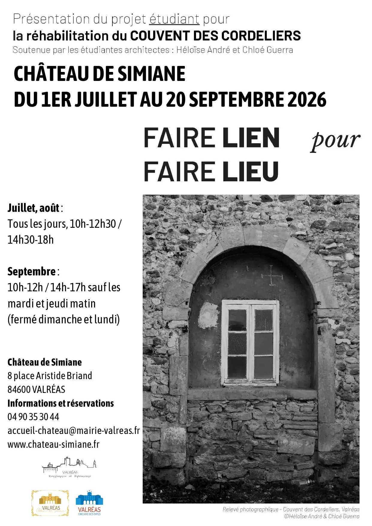 Exposition "Faire Lien pour Faire Lieu"