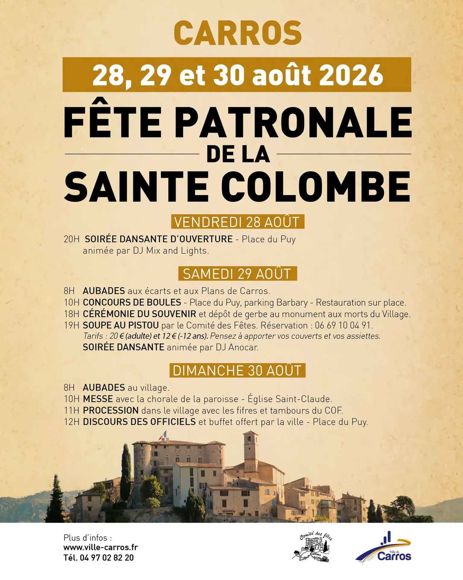Fête patronale de la Sainte Colombe