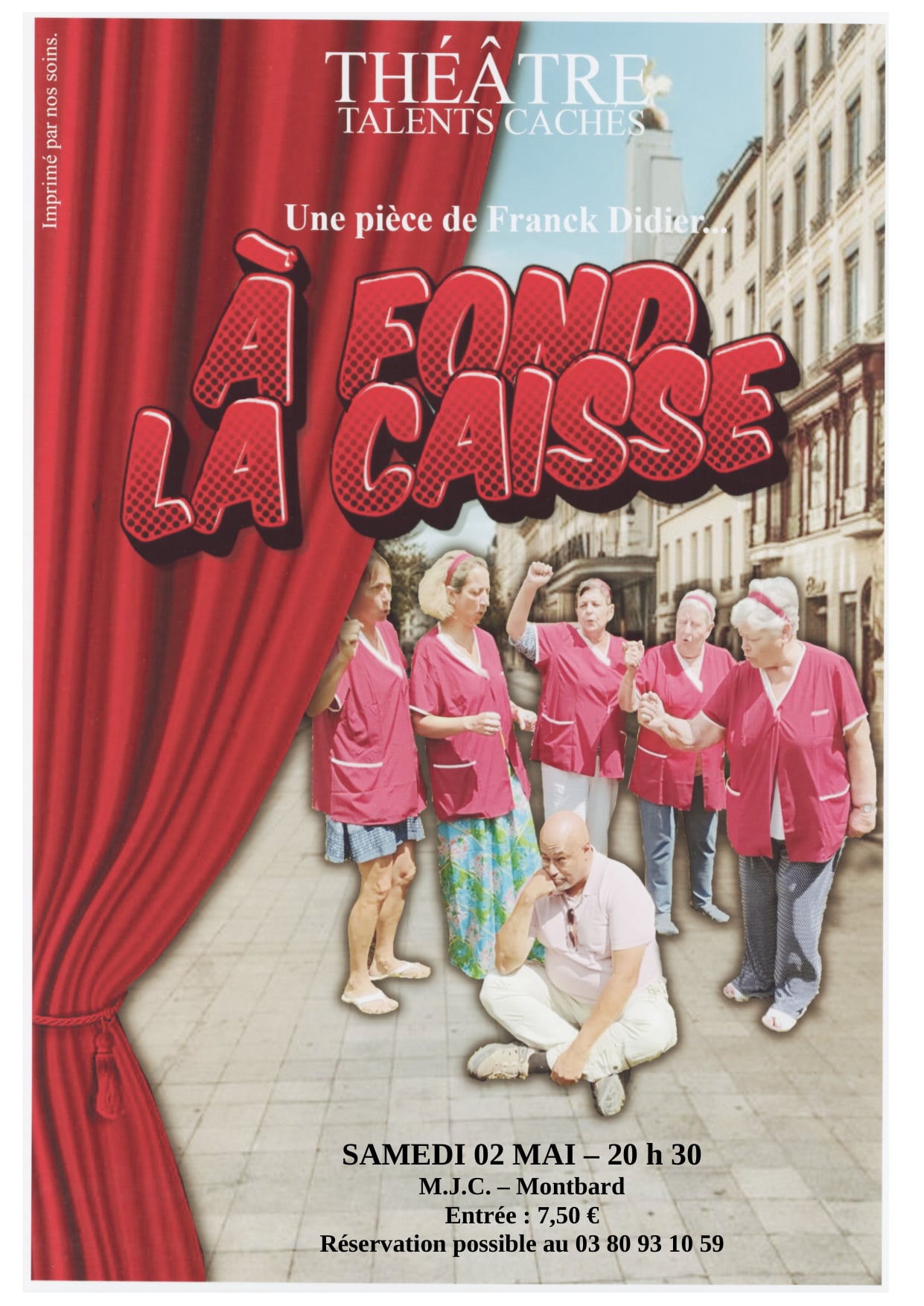 Théâtre Talents cachés " A fond la caisse"