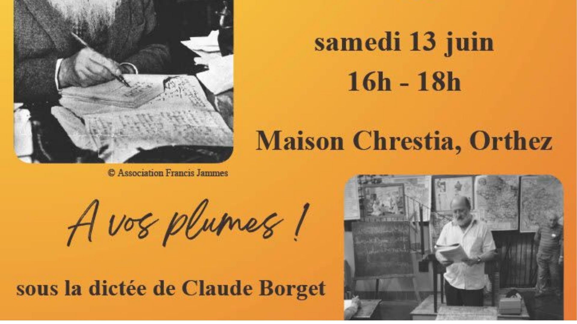 Dictée de Francis Jammes
