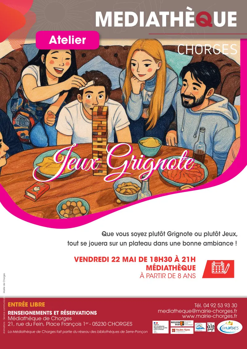 Jeux grignote - Soirée jeux