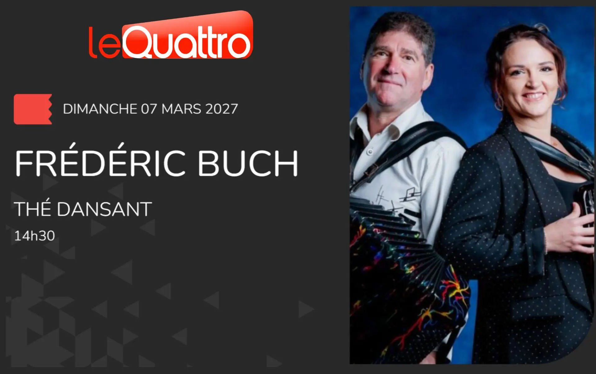 Thé Dansant avec Frédéric Buch