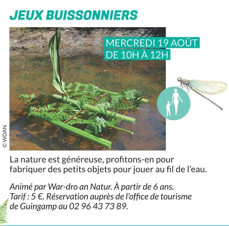 Jeux buissonniers au Palacret