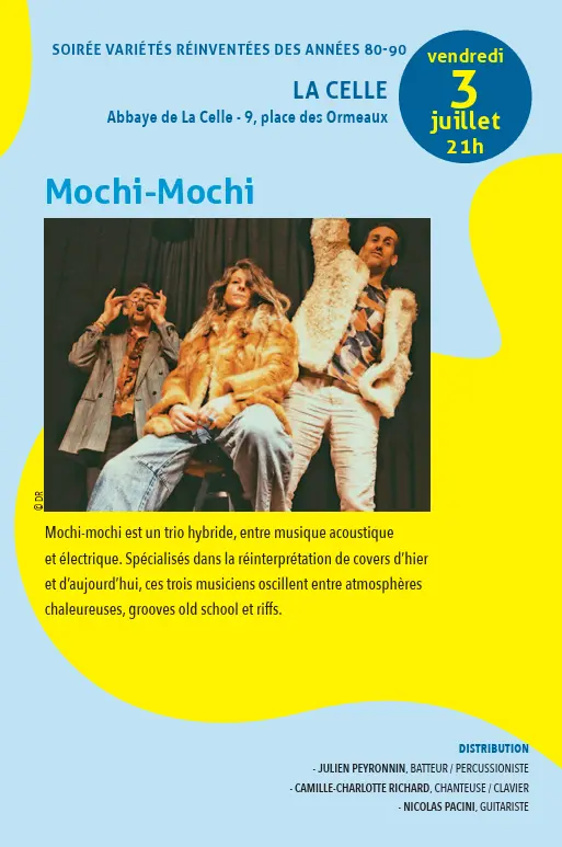 Concert : Mochi mochi - variétés | Les Voix départementales