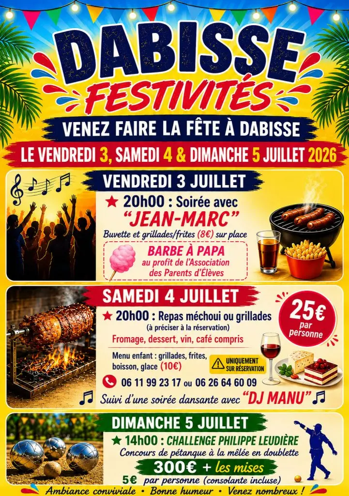 Fête de l'été à Dabisse