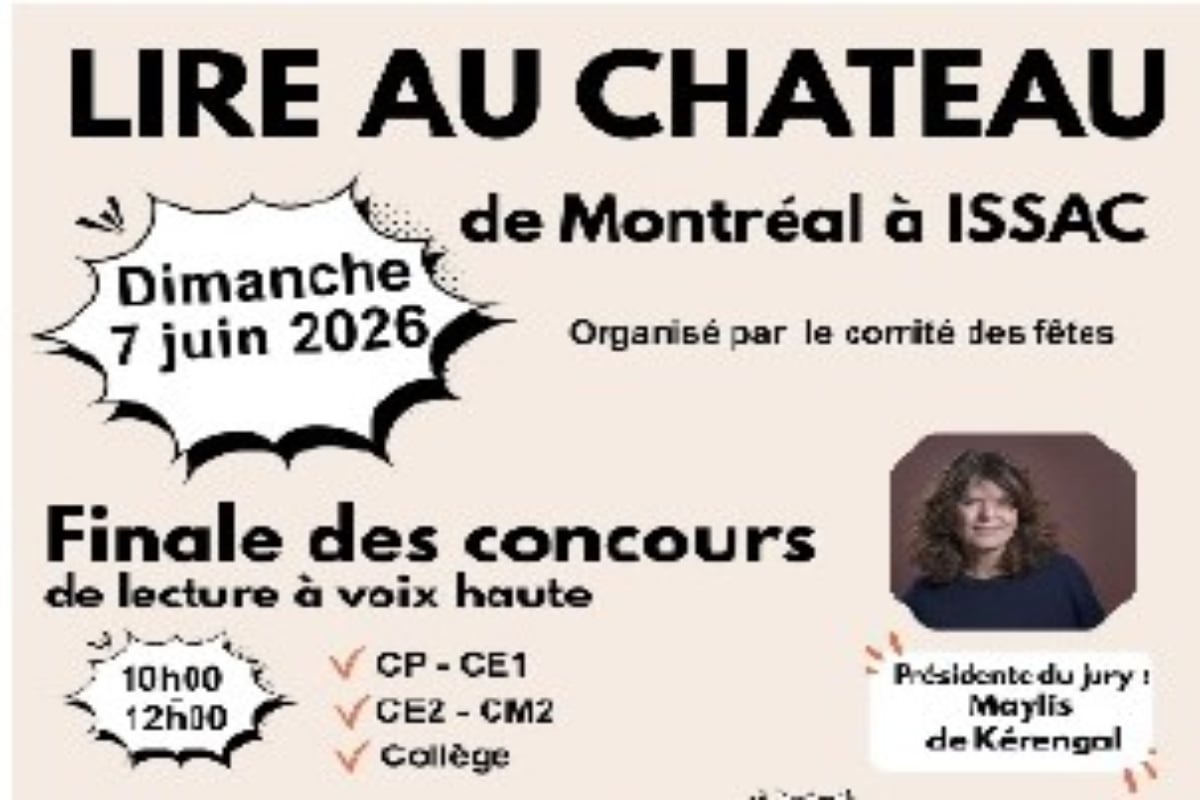 Lecture au Château de Montréal