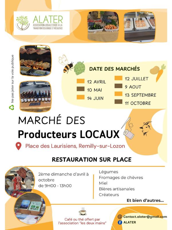 Marché > Producteurs locaux