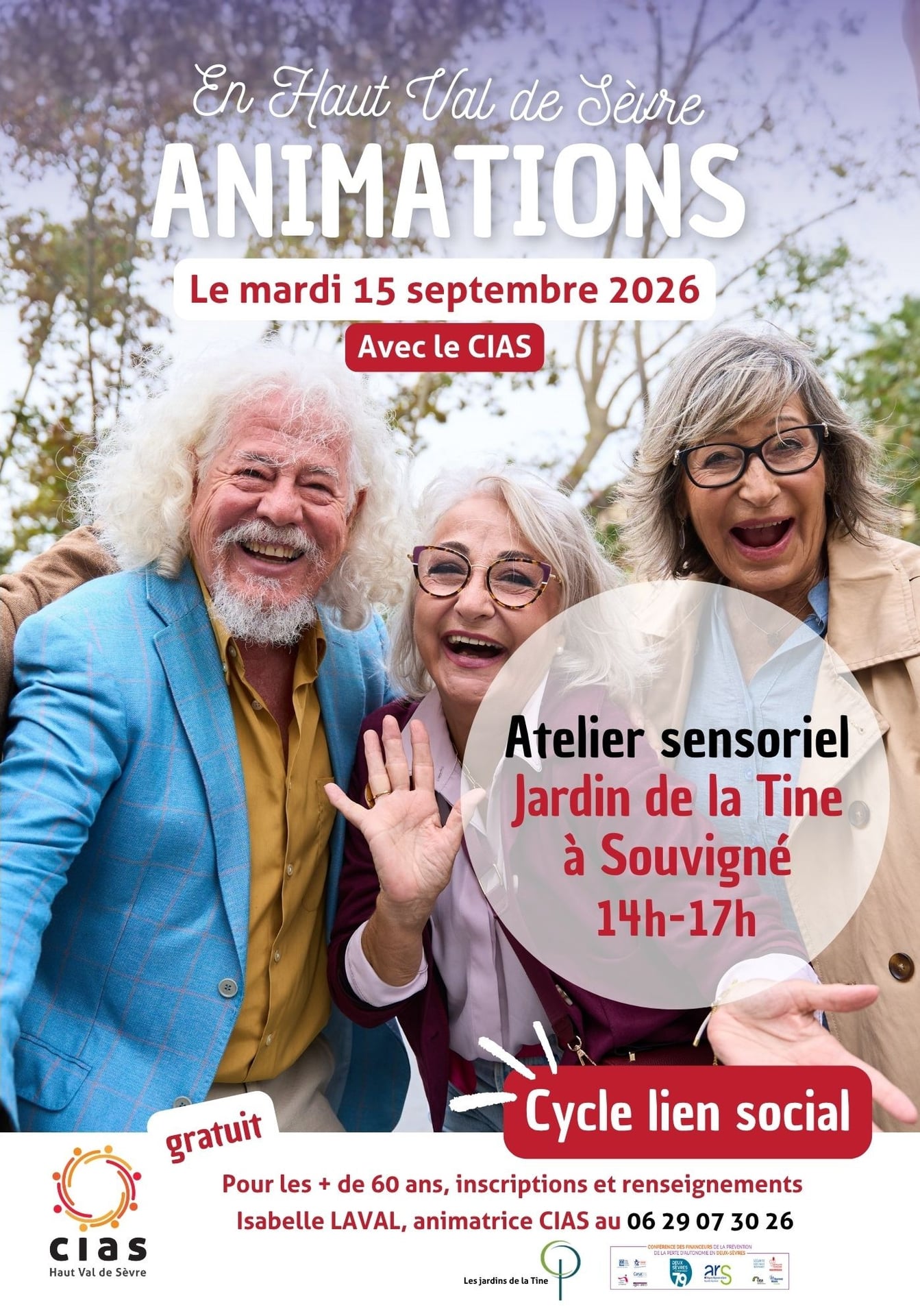 ANIMATIONS + de 60 ans : Atelier sensoriel et comestible