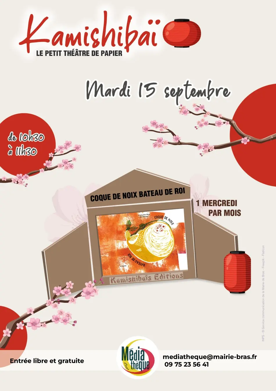Spectacle de théâtre : Kamishibai