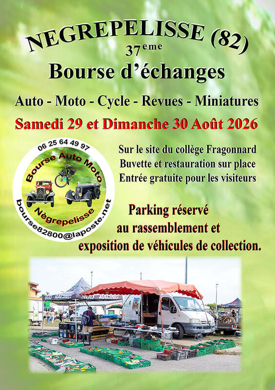 Bourse d'échanges auto moto