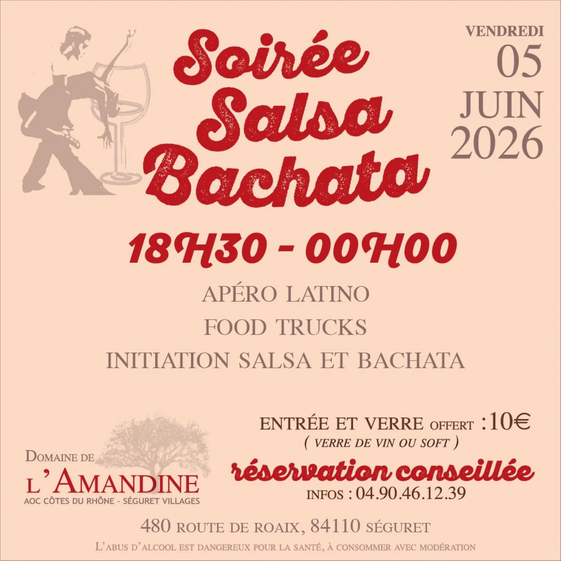 Soirée Latino - Domaine de l'Amandine