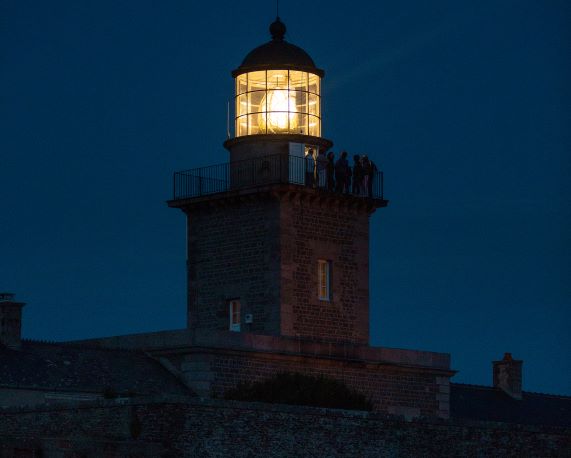 Pierres en Lumières - Visite nocturne du phare de Carteret