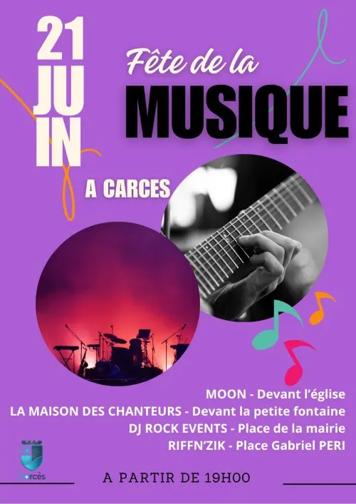 Fête de la musique : animations musicales