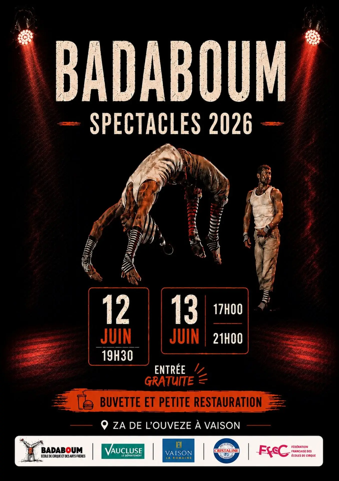 Spectacle des petits de Badaboum